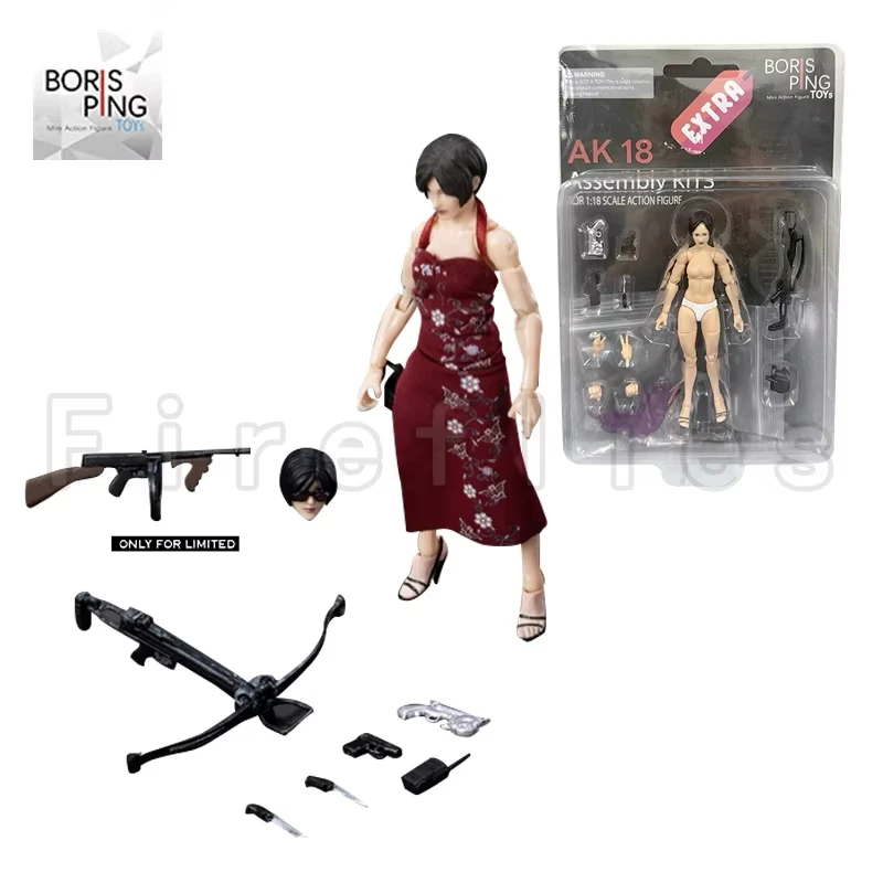 1/18 Boris Ping Toys Action Figure AK18 Series Wave 2 Agent Wang