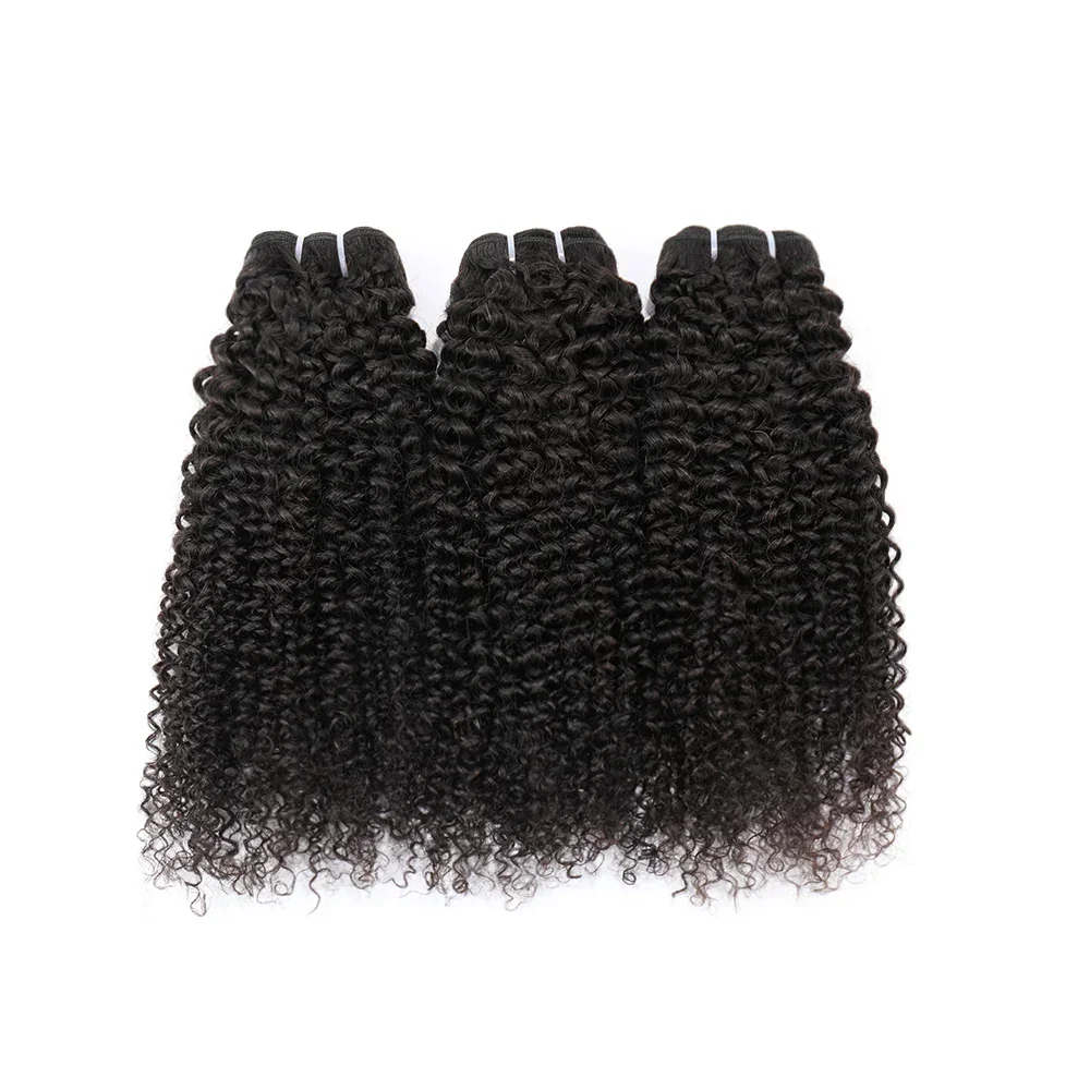 Brazilian Virgin Kinky Curly Bundle Deals Jerry Curl Bundles Human Hair Deep Curly Bundles12-28 Inch Natural Hair Extension