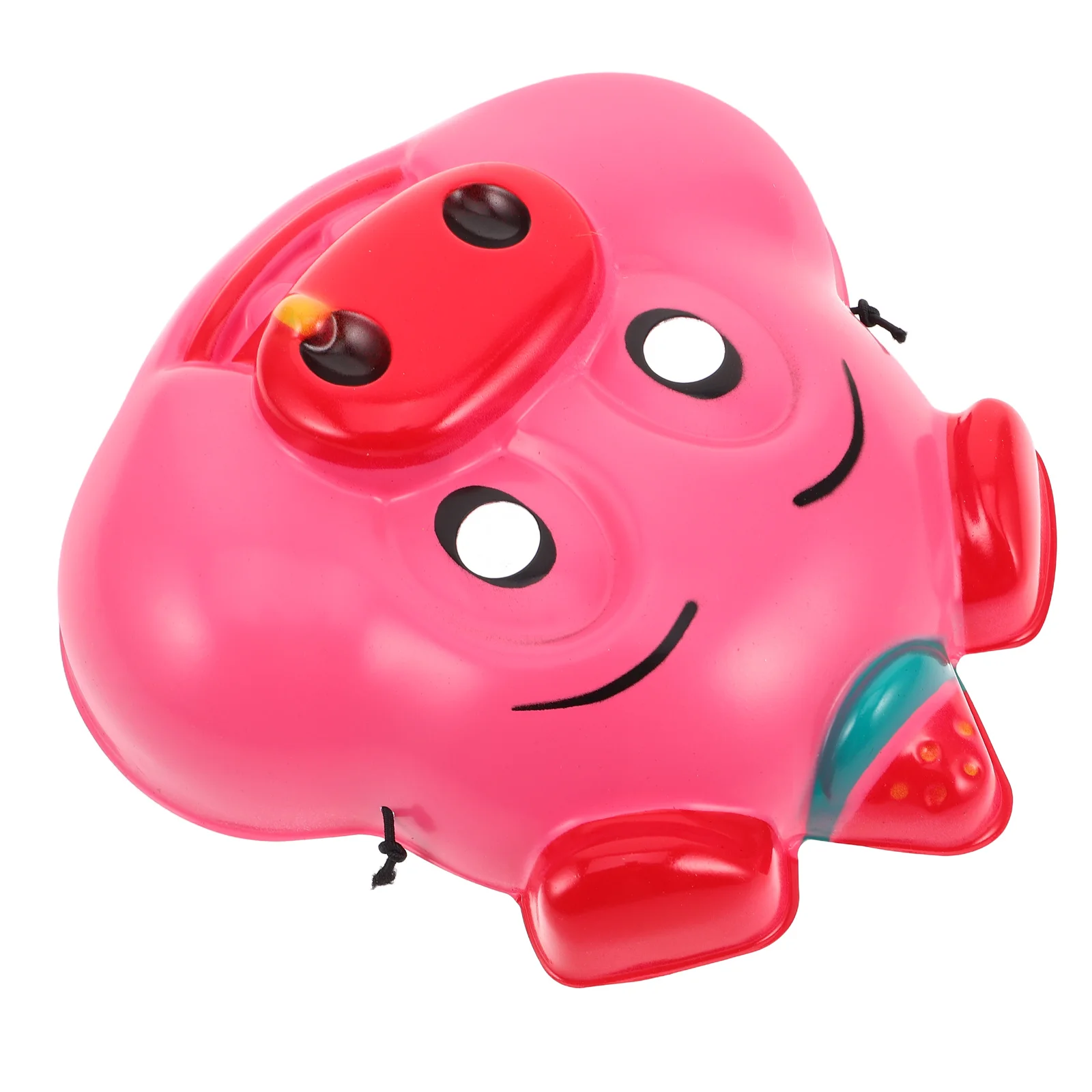 

Pig Costume Mask Comfortable Plastic Material Halloween Cosplay Birthday Face Mask Animal Head Halloween Masks