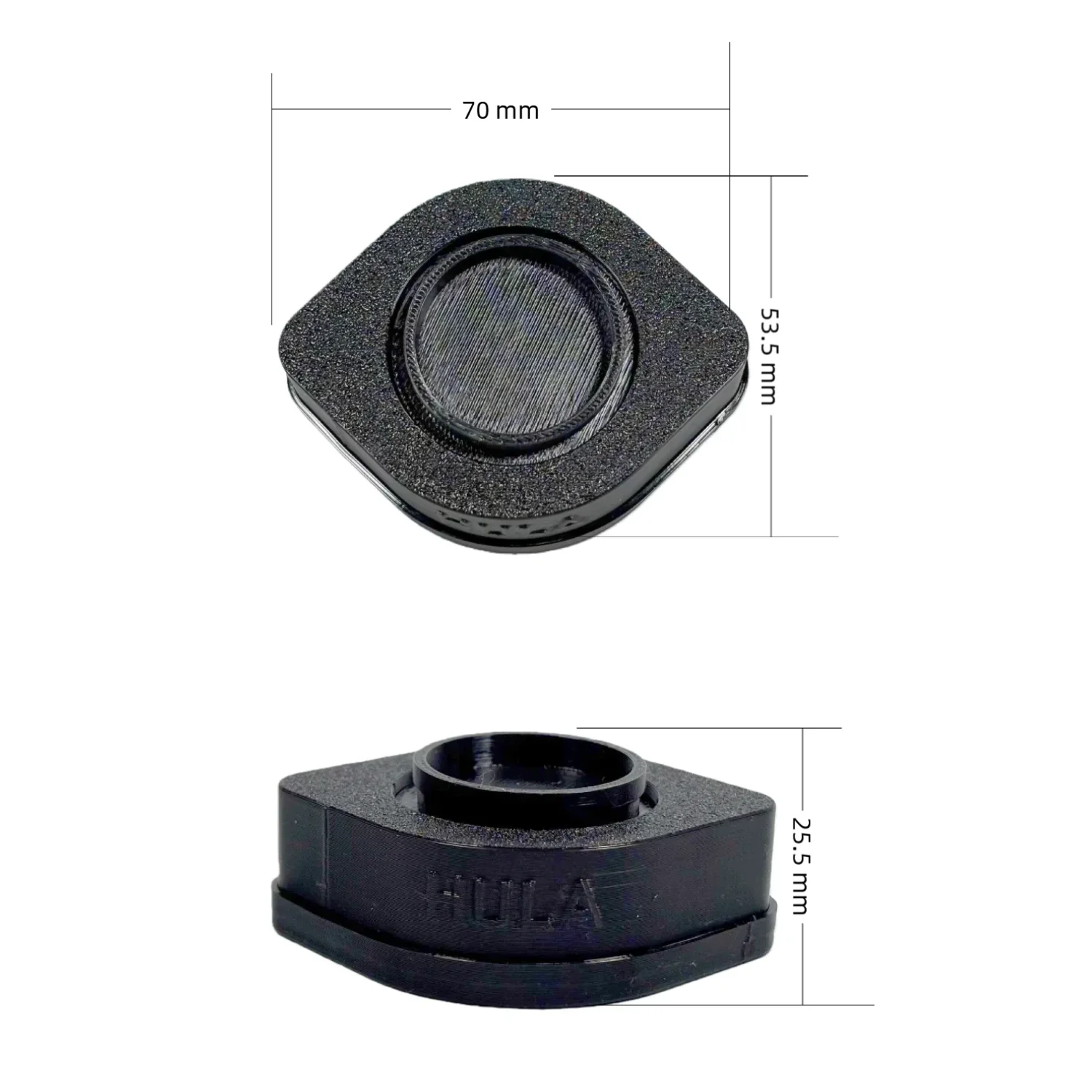 For HULA Anti-Vibration Feet for Bambu P2S for HULA Self-Aligning Feet for BambuLab Legs for P2 Series 3D Printer Parts