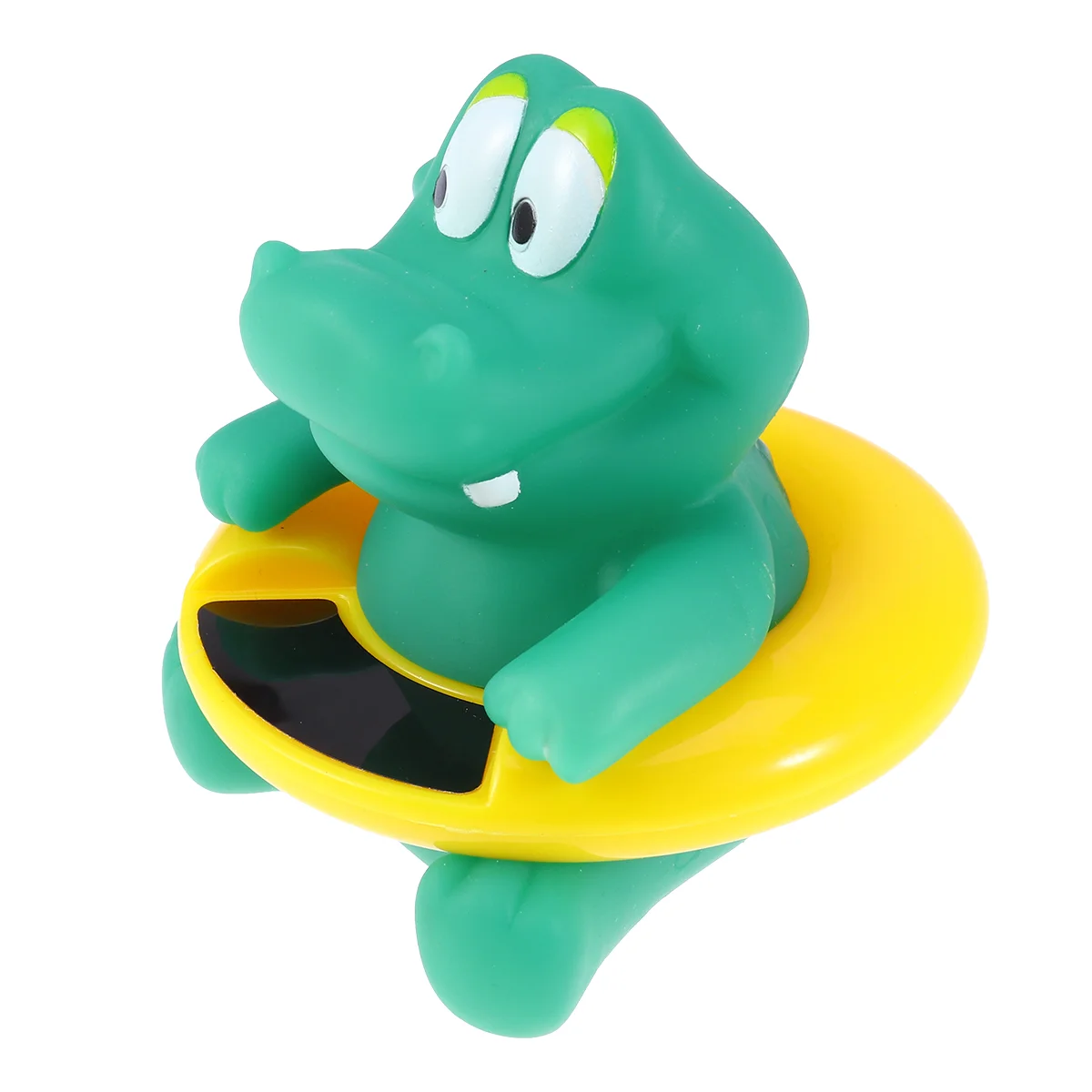 Floating Bath Thermometer Cartoon Animal Shape Tub Thermometer for Baby Toy Bathtub Swimming Pool (Crocodile)