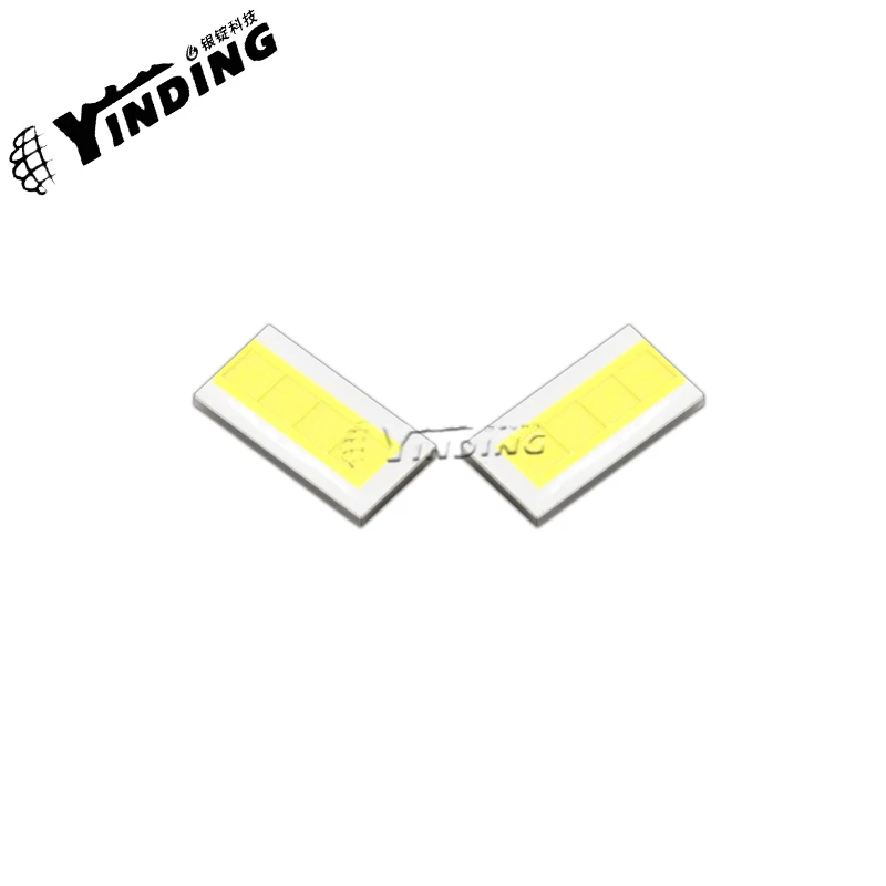 5pcs YINDING 3570-four core 20W high power LED light-emitting diode 5500-5800K white light car headlight light-emitting diode