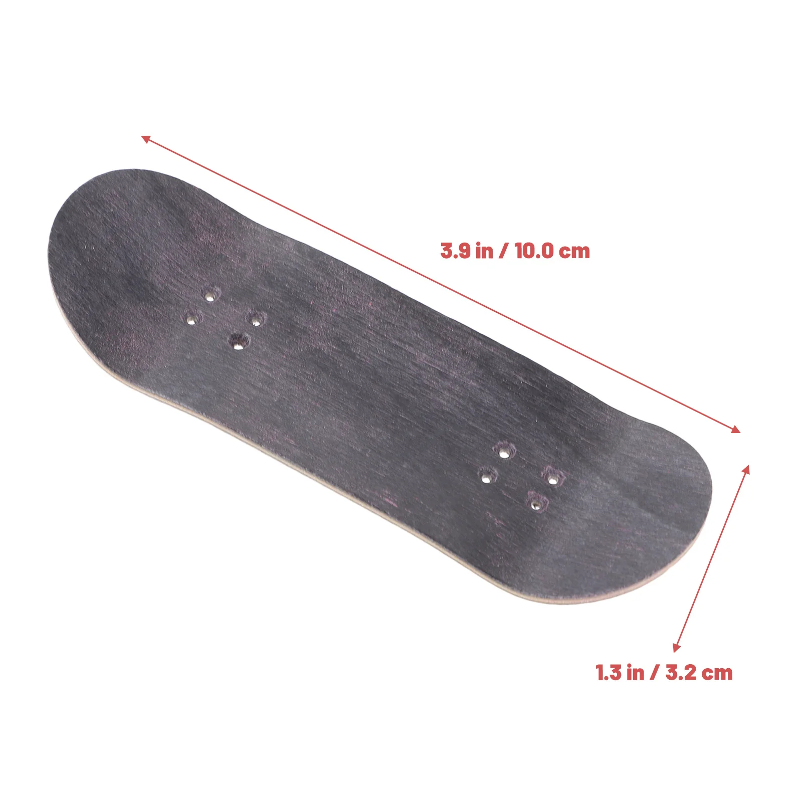 Griffbrett-Ersatzdeck, robustes, leichtes Mini-Skateboard-Deck für Finger-Skateboards, Finger-Training und Partygeschenke