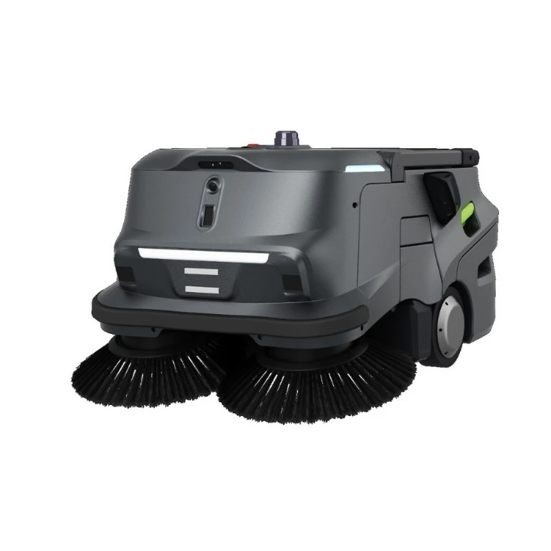 Intelligent sweeping robot workshop warehouse sweeping and suction integrated sweeper