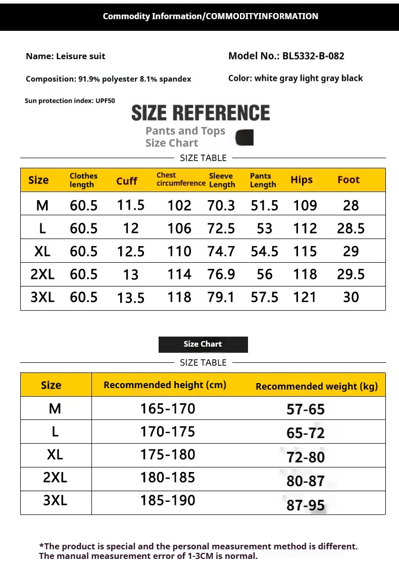 UPF50 Men Mosquito Proof Commuter Workwear Set 2025 Summer Hooded Polo Shirt Mid Pants 2 Piece Outdoor Sportswear Sun Protection