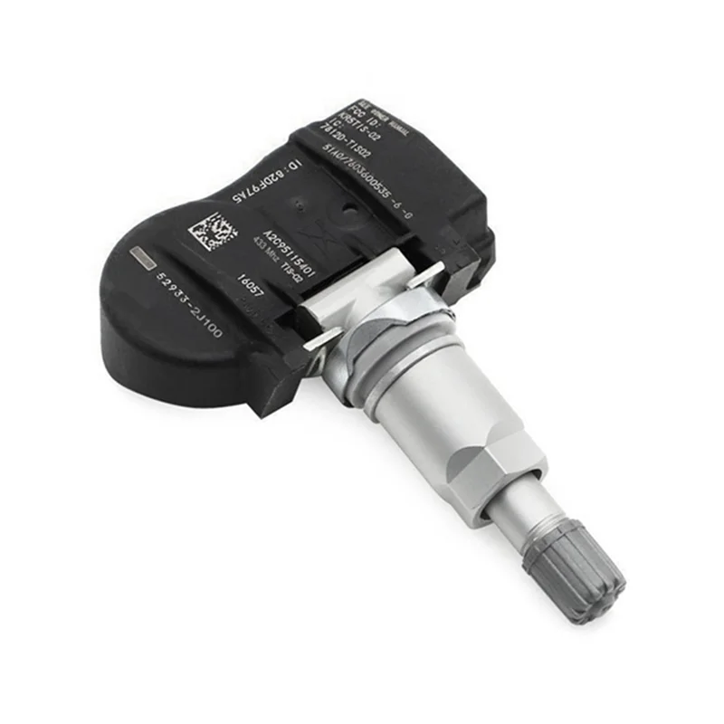 

4 шт., 433 МГц, датчик давления в шинах TPMS 529332J100 52933-2J100 для Hyundai Genesis Accent Elantra Kia Rio Sorento 2012-2019-A