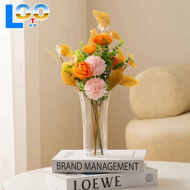 1 шт., ваза для цветов, акриловая гидропоника, домашний декор, прозрачный цветочный горшок, настольная декоративная ваза для свадебных аксессуаров