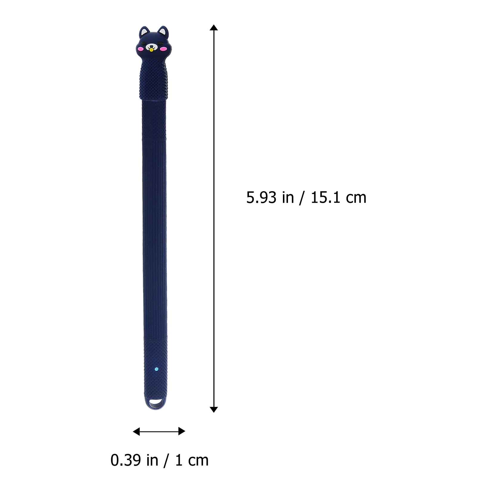 

2Pcs Silicone Pen Covers for Pencil 2 Generation Soft Skin-Friendly Nonslip Anti-Drop Protective Stylus Pen Sleeve