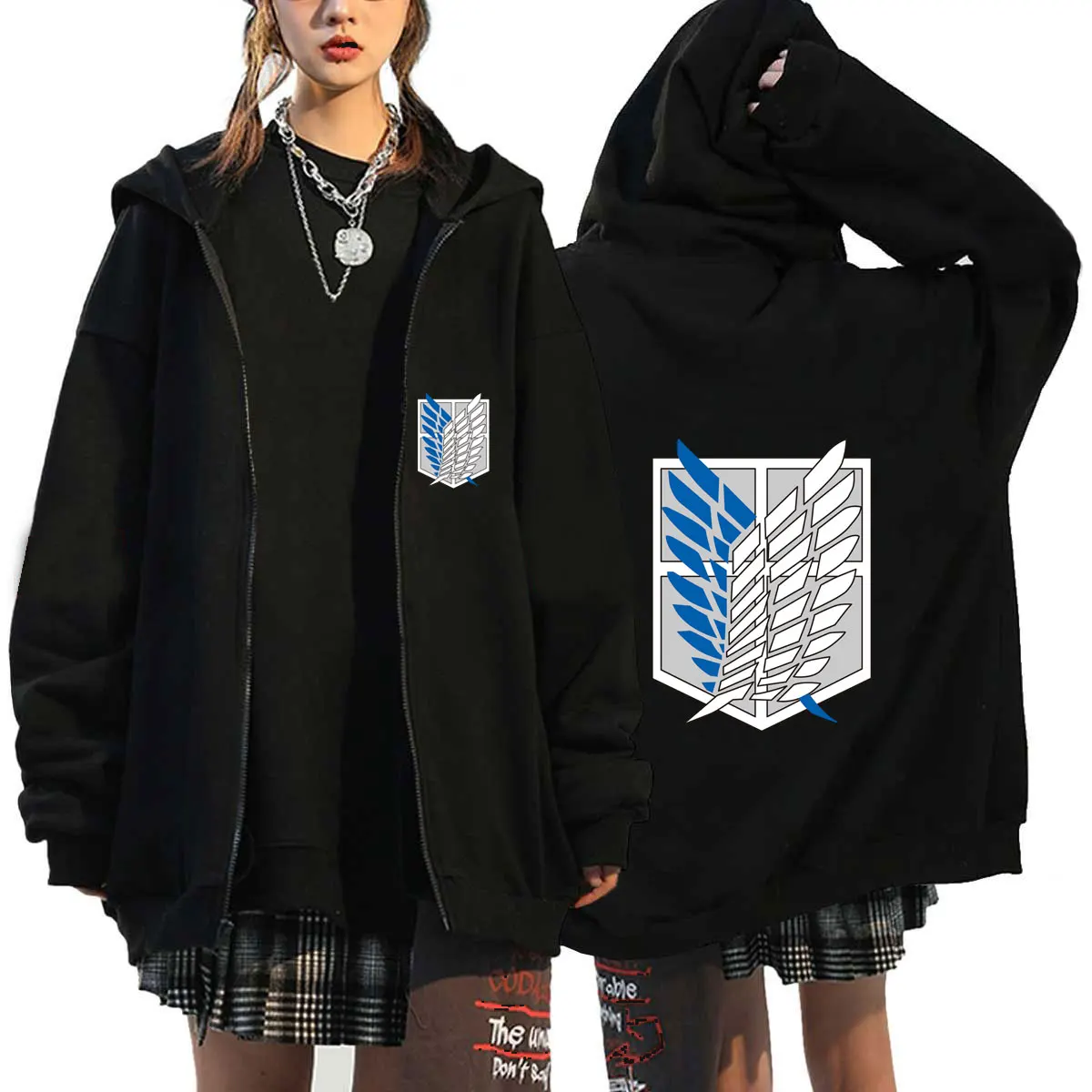 Attack on Titan Hoodie Levi Ackerman Hooded Men/Women Casual Pullovers Hoodie Harajuku Swearshirts Unisex Hip Hop Anime Clothing