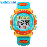 Kids Digital Watches  LED Alarm Waterproof Sports Electronic Wristwatch Children Watch For Boys Girls Clock Gift