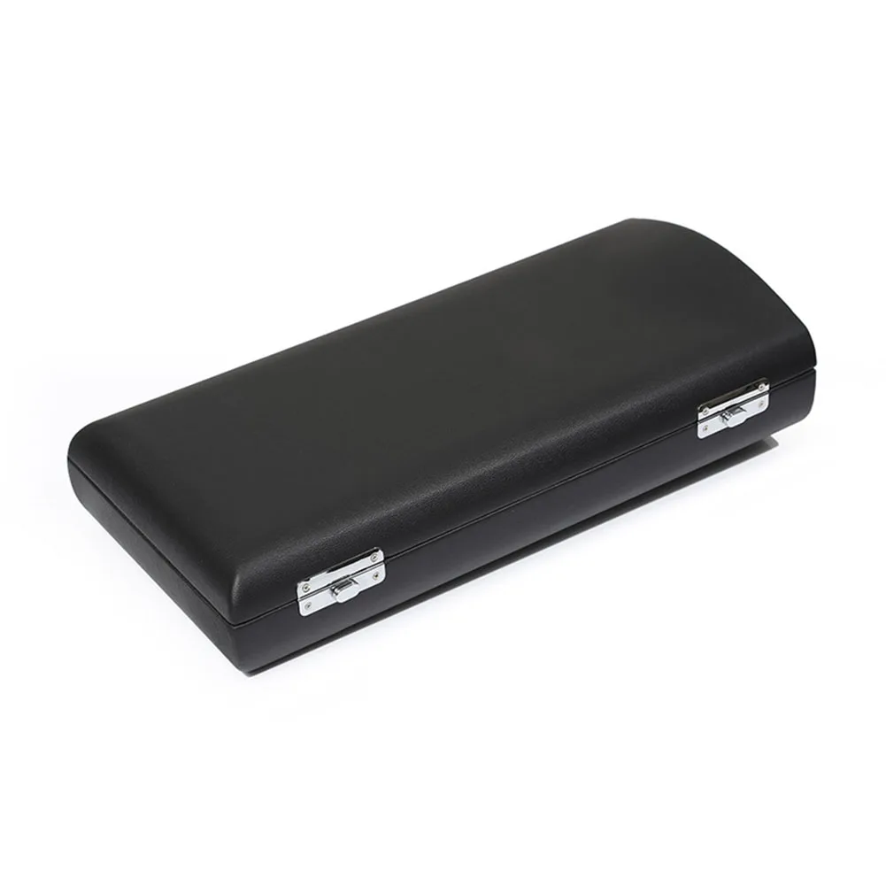 

Коробка для кларнета Коробка для кларнетов Коробка для хранения из искусственной кожи Прочный замок Приблизно 33*18*7 см Приблизно 36,5*17,5*10 см Приблизно 630 г