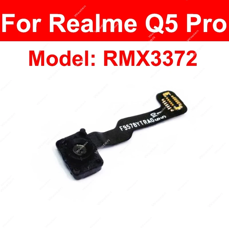 For Realme X XT X2 X7 X50 Q5 Ultra Max Pro Player Fingerprint Sensor Under Display Return Key Screen Touch Reader Flex Cable