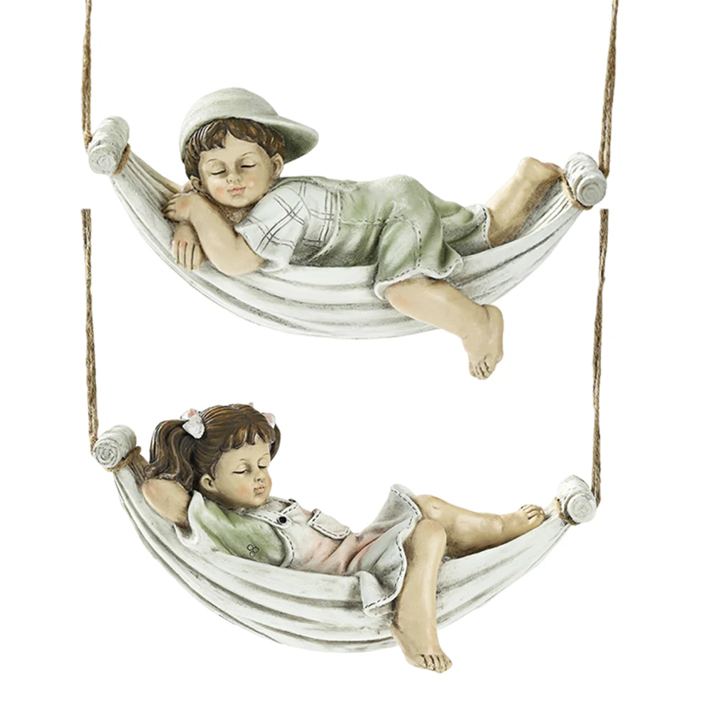 Resin Garden Statue Lying Casual Girl Miniature Figurine Resin Sculpture Figurine for Yard Patio Lawn Outdoor Garden Decor