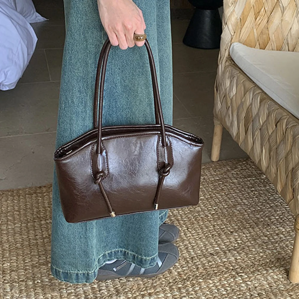 

Fashion Top-handle Shoulder Bag PU Leather Tote Bags for Women Handbags and Purses Designer Women's Bag NEW Shopper Clutch Lady