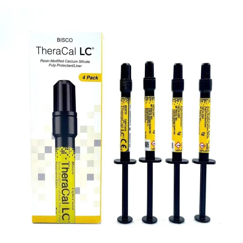 Dental TheraCal LC Light Cured Resin Modified Calcium Silicate Pulp Liner Syringe 1g/Pcs Oral Cavity Nursing Repair Material