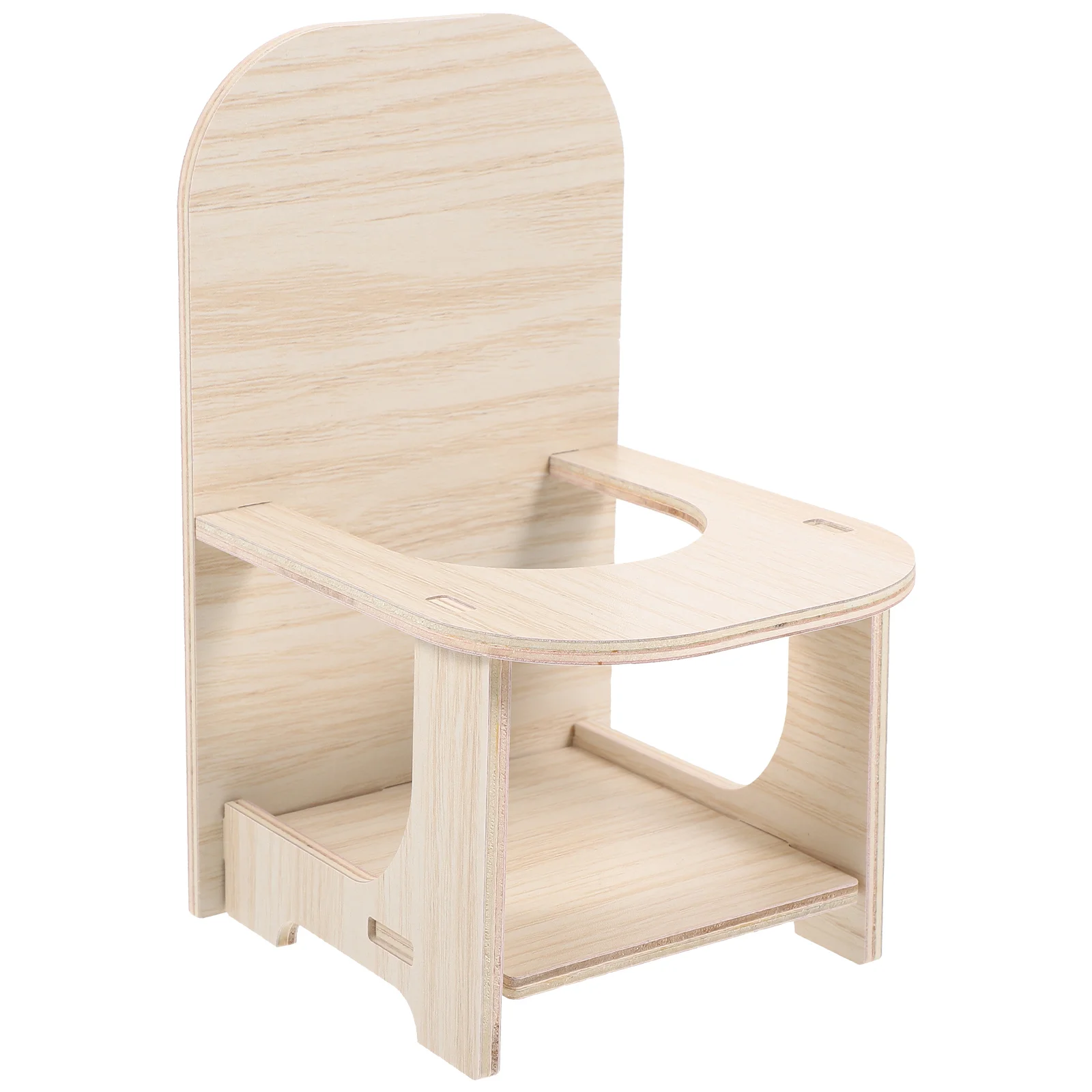 Mesa de comedor pequeña para hámster, Mini sillas para mascotas, juguete compacto, alimentación de madera, suministros de erizo, regalo, conejillo de indias