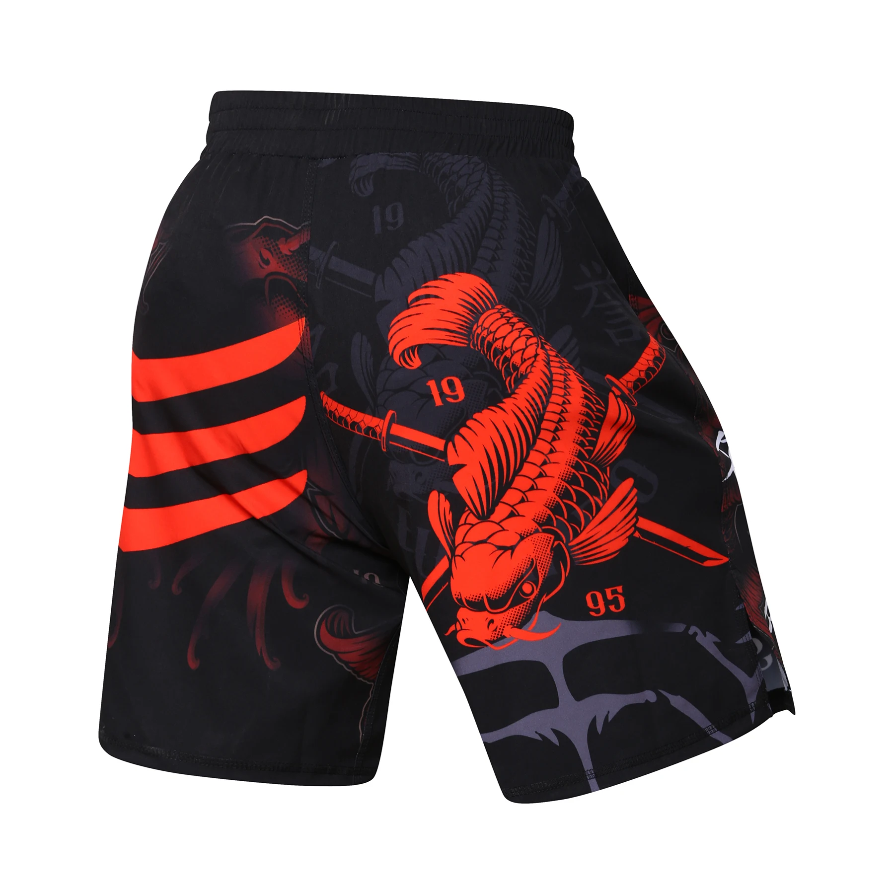 Cody Digital Print Men Figtwear Quickly Dry MMA Combat jiu jitsu Shorts Bjj Grappling Boxing Pants Nylon Running Shorts