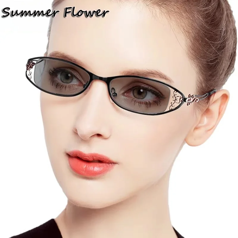 

Prescription Glasses Women Eyeglasses Frames Optical Lenses Fashion Elegant Eyewear for Anti Blue Ray Photochromic Spectacle