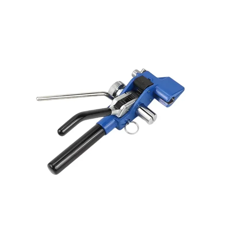 Thickness Manual Strap Cutting Throat Tightening Fastener Bundle Tool Stainless Steel Clamping Tensioning Cable Tie Plier