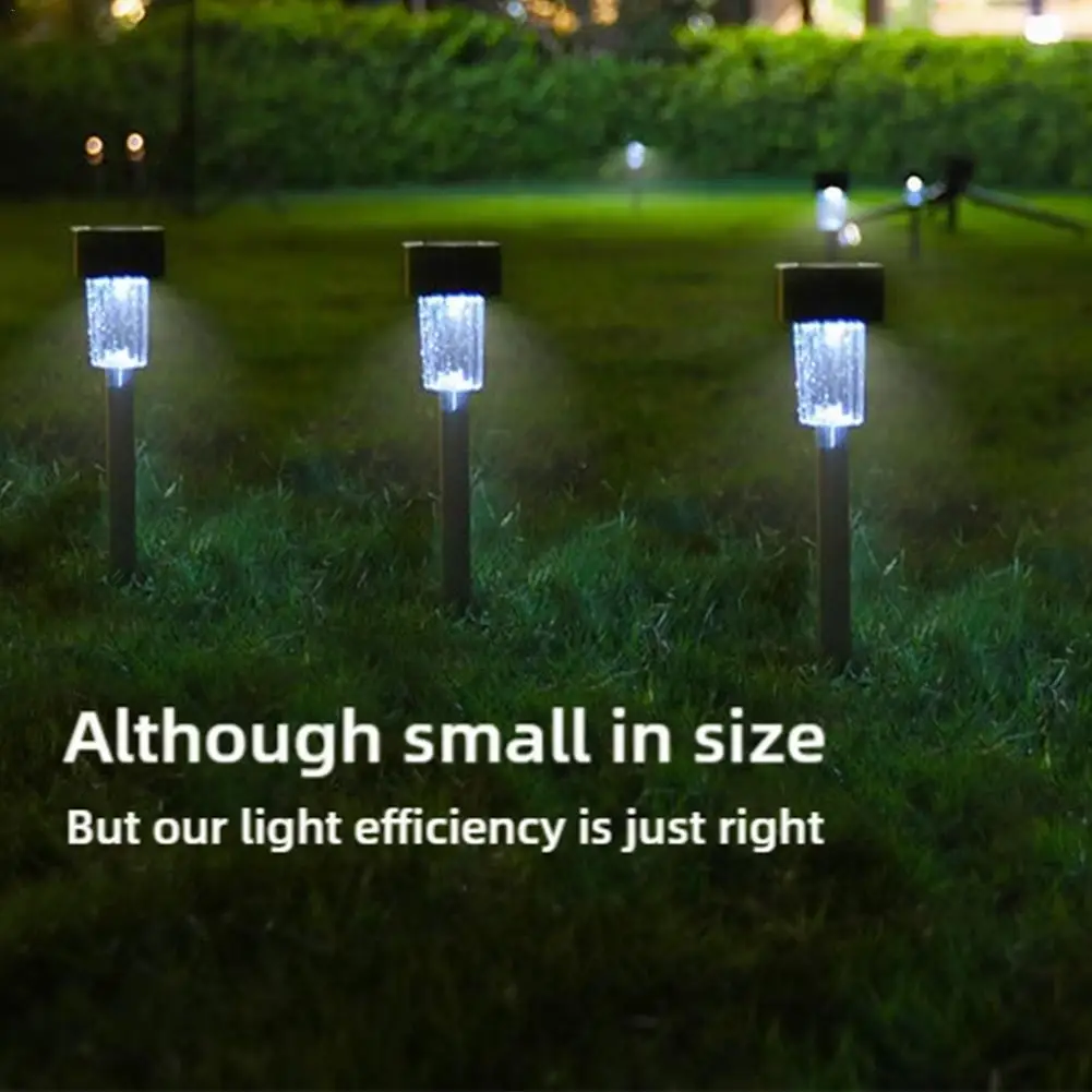 5PCS Outdoor Solar Lawn Lamps Waterproof Garden Lights Led Solar Pathway Lights Landscape Lights Yard Lawn Decoration