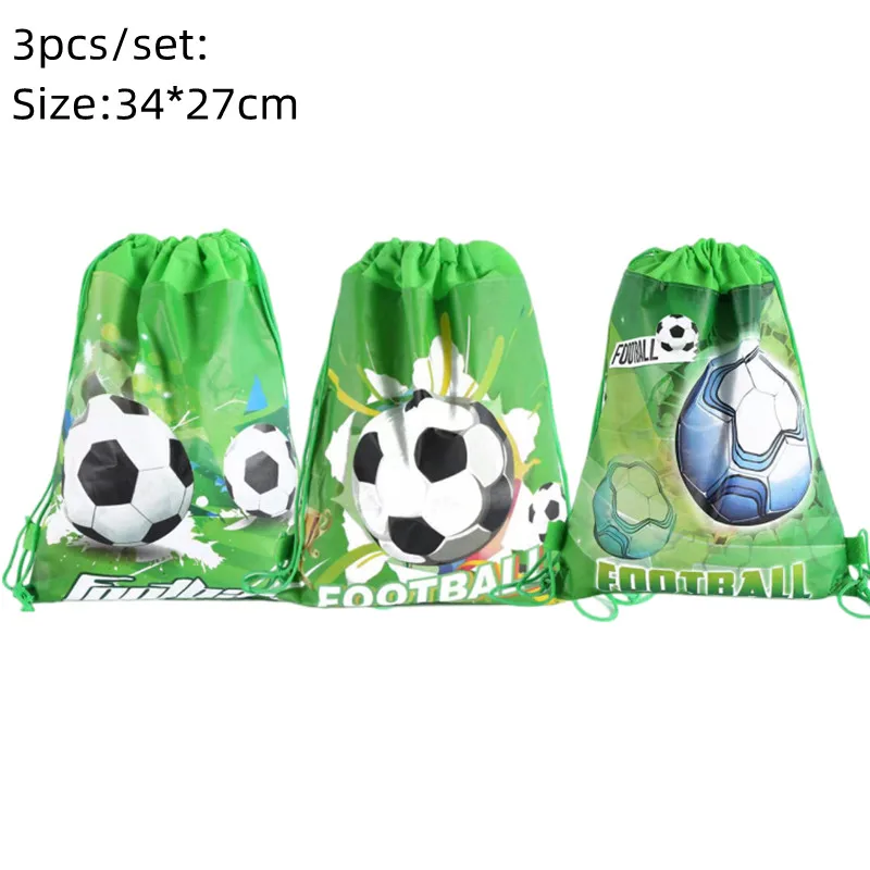 Fußball Fußball Geburtstag Party Dekoration Einweg Geschirr Tischdecke Ballon Banner Kuchen Topper Geschenk Kind Spiel Party Supplie – Detail 7