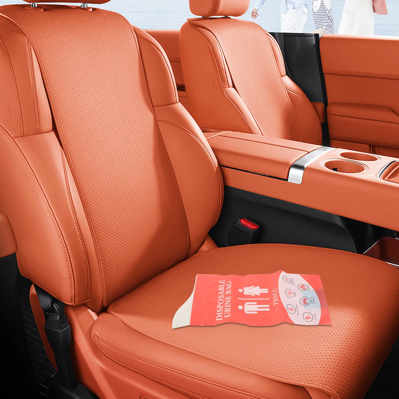 

4Pcs Emergency Urinal Bags Portable Disposable Pee Bags High Absorbency Travel Car Camping Unisex Toilet Bag for Traffic Jams