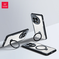 Xundd For OnePlus 13 Magnetic Holder Case 360° Rotatable Airbag Anti-fall Camera Protect TPU&Acrylic Back Cover For 1+ 13