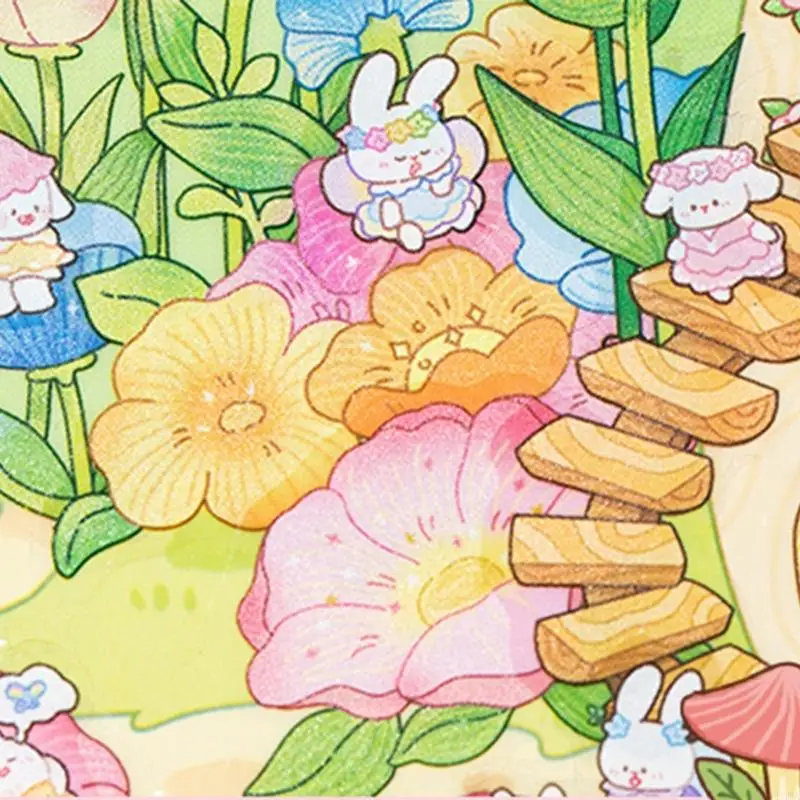 Nhãn dán khung cảnh 3D hoạt hình F3MA