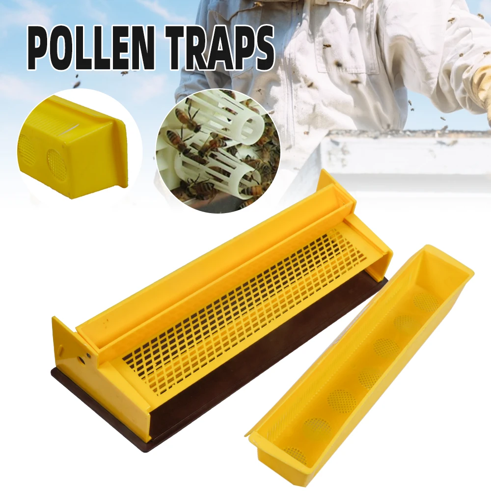 

Removable Yellow Plastic Pollen Trap With Ventilated Pollen Tray Beekeeping Tool Plastic Pollen Trap Pollen Collector Beekeeping