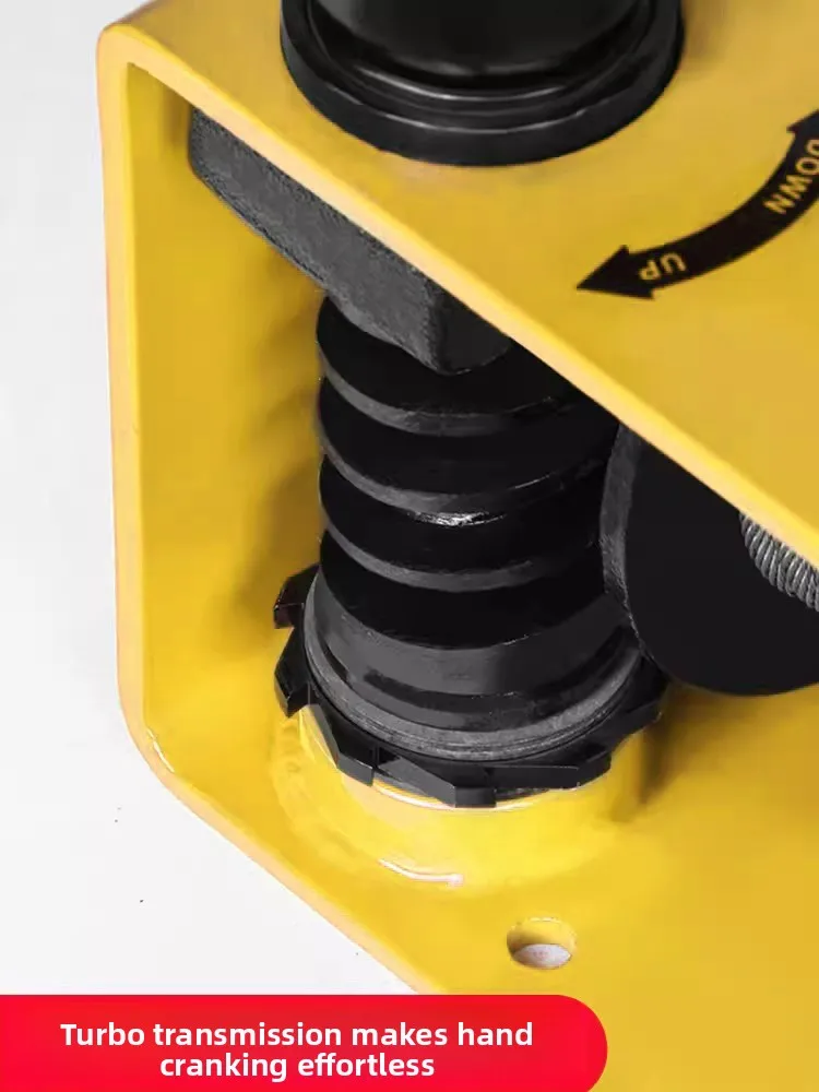 LMM turbo worm hand winch two-way self-locking 500kg heavy duty hand winch