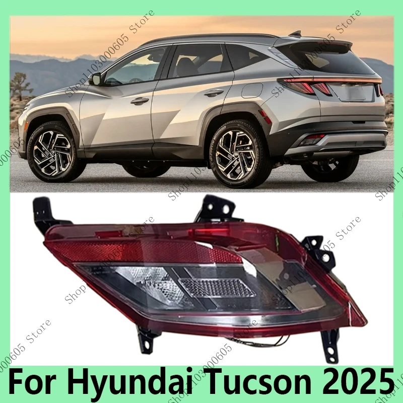 

For Hyundai Tucson 2025 Auto Parts Rear Bumper Light Reverse Emergency Brake Light Turn Signal Brake Warning Light