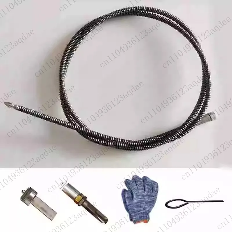Special Tool for Unclogging Sewers, Electrician, Hard Object Blockage, Drill Bit, Wire Pipe Unclogging Artifact