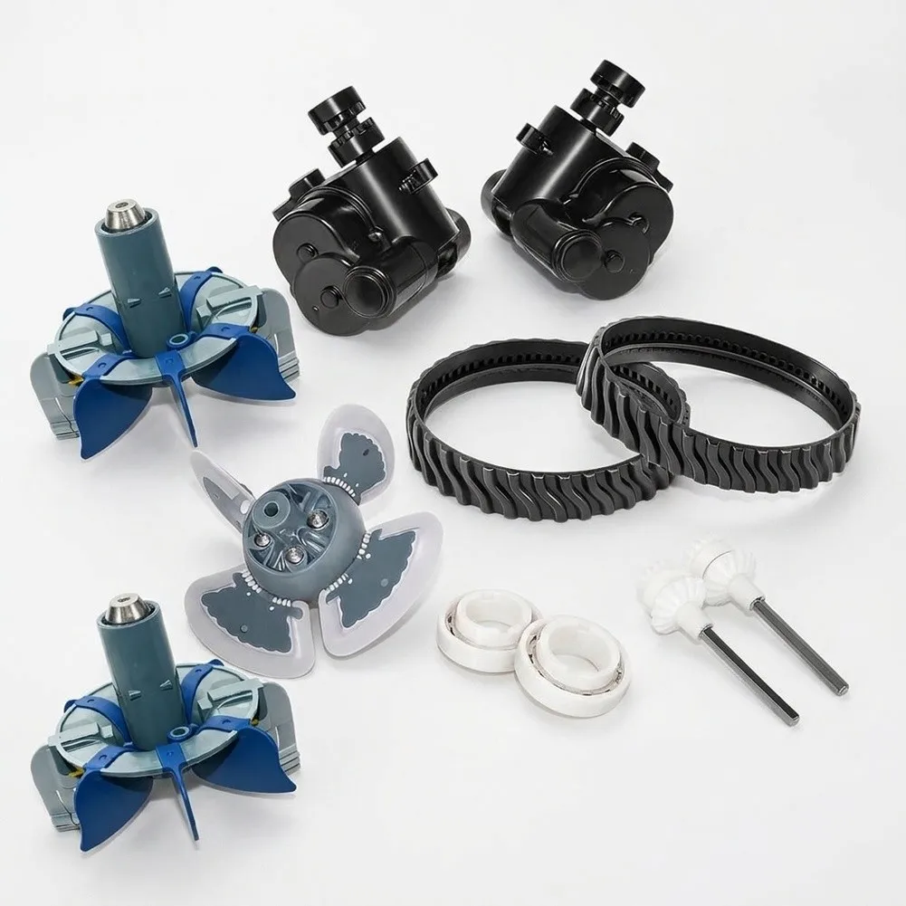 Cleaner Track Set MX8 Repair Parts Bearings Replacement Tool-Free Installation Plastic And Rubber for Cleaning Kit