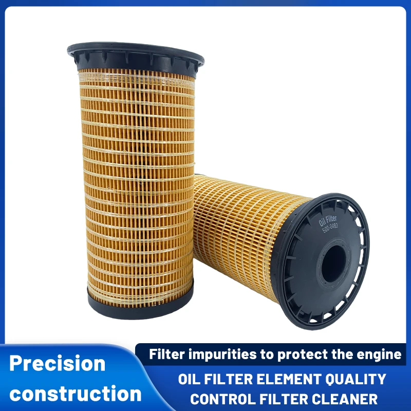 

500-0483 5000483 oil filter cartridge high-precision filter material intercepts impurities and protects engine core components