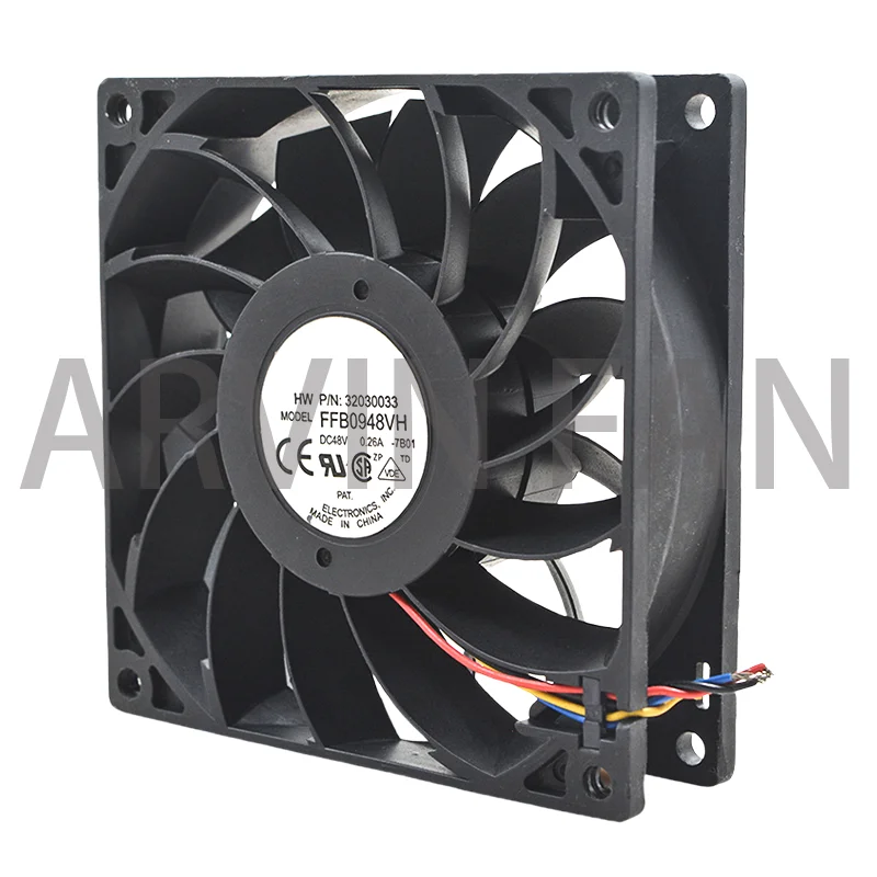 FFB0948VH 9CM 9025 48V 0.26A PWM Speed Regulating Large Air Cooling Fan