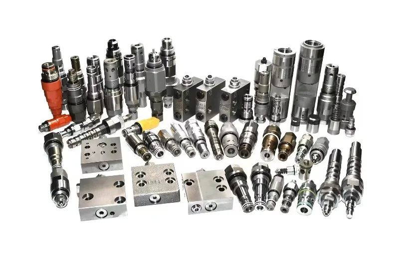 EX200-1 e-xcavator main valve pressure relief overflow safety valve assembly and distribution valve hydraulic accessories