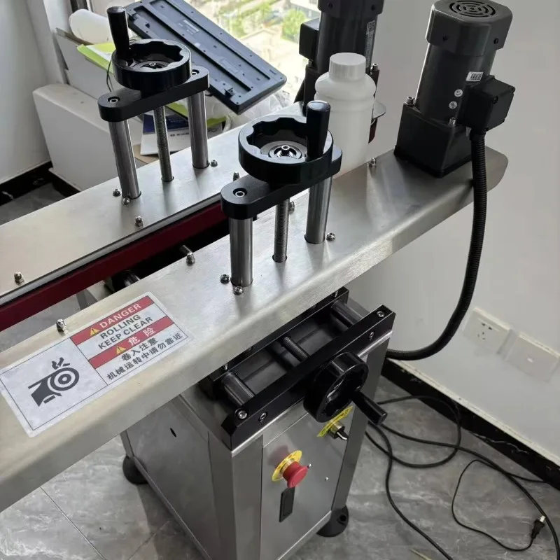 Factory Sales Clamp Bottle Conveyor Belt Bottom Coding Bottomless Side Transfer Belt Conveyor For Inkjet Printer