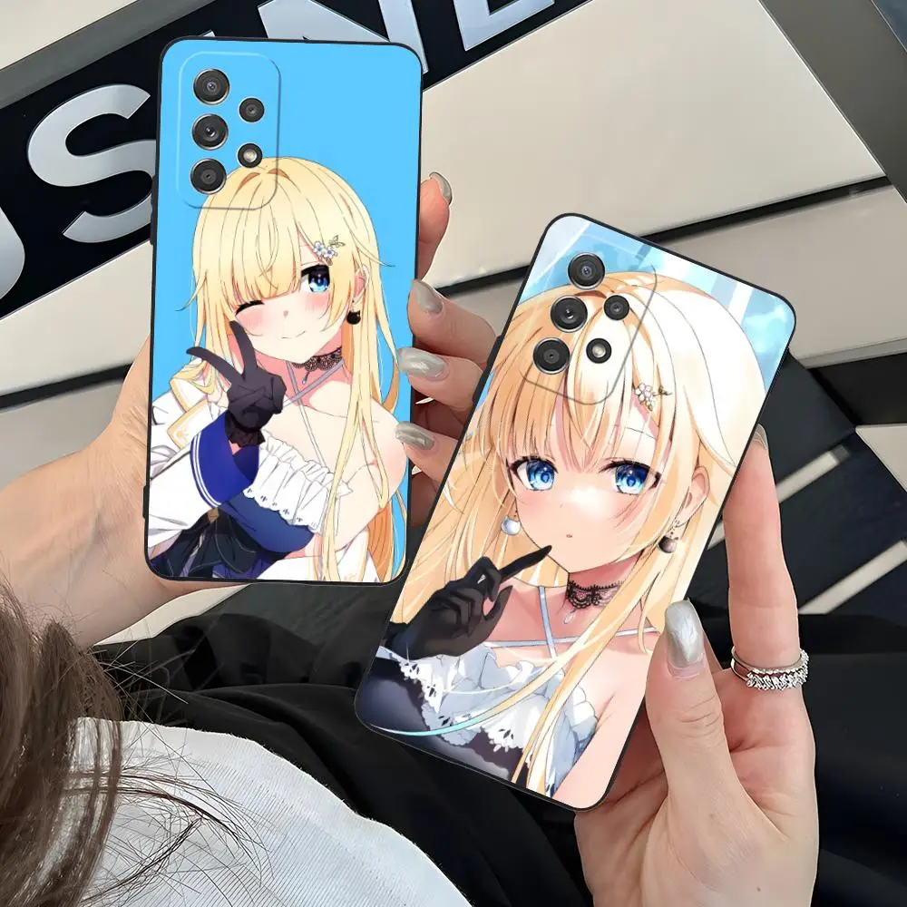 

Vtuber Aizawa Ema Mobile Phone Case for Samsung Galaxy A56 55 54 53 52 51 36 35 34 23 16 15 5G Colorful Cover Luxury Cover