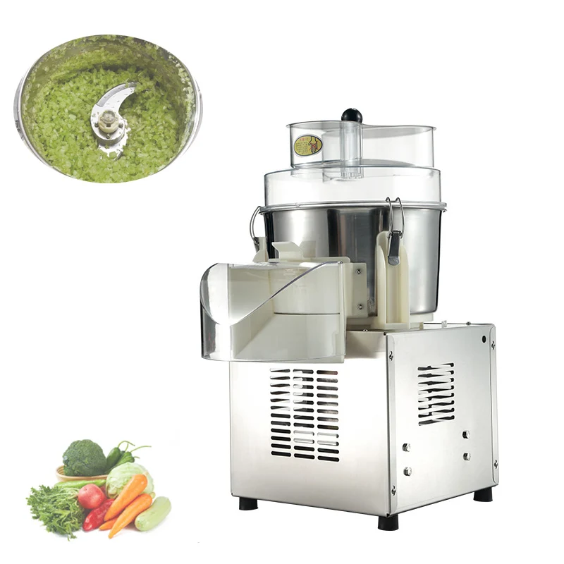 Small Vegetable Cutting Machine Electric Veg Filling Grinder For Chili Onion Ginger Cabbage Vegetable Pellet Machine