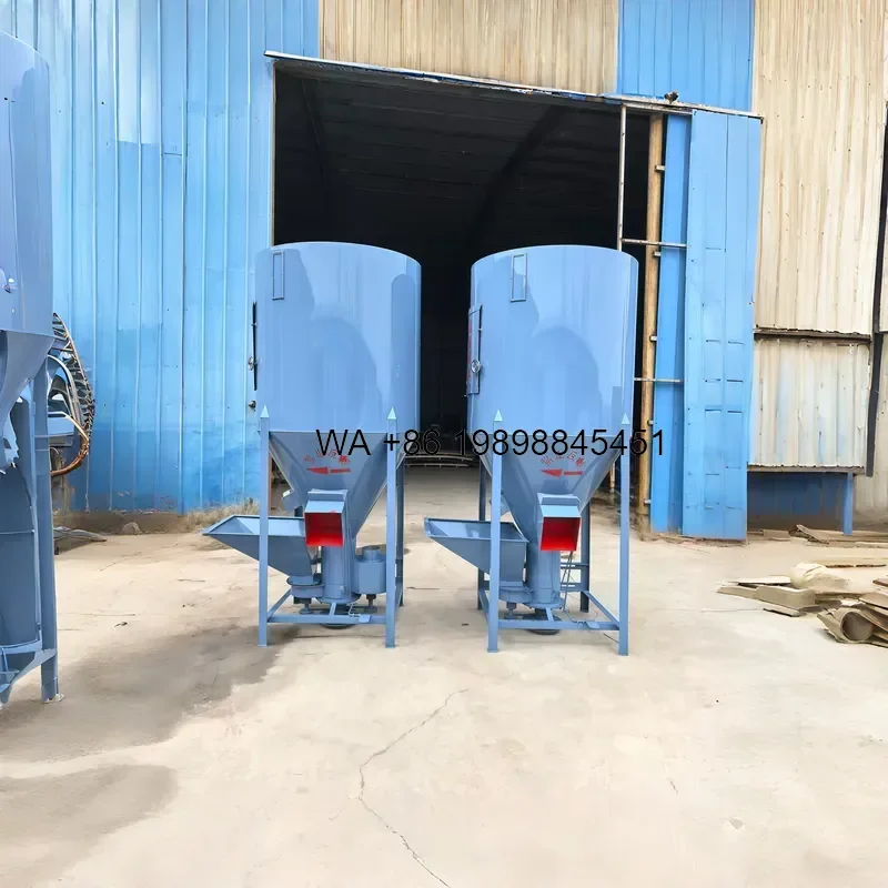 Wmwmnu High Quality Feed Crushing and Mixing All in One Universal for Chickens Ducks Fish and Pigs Direct From