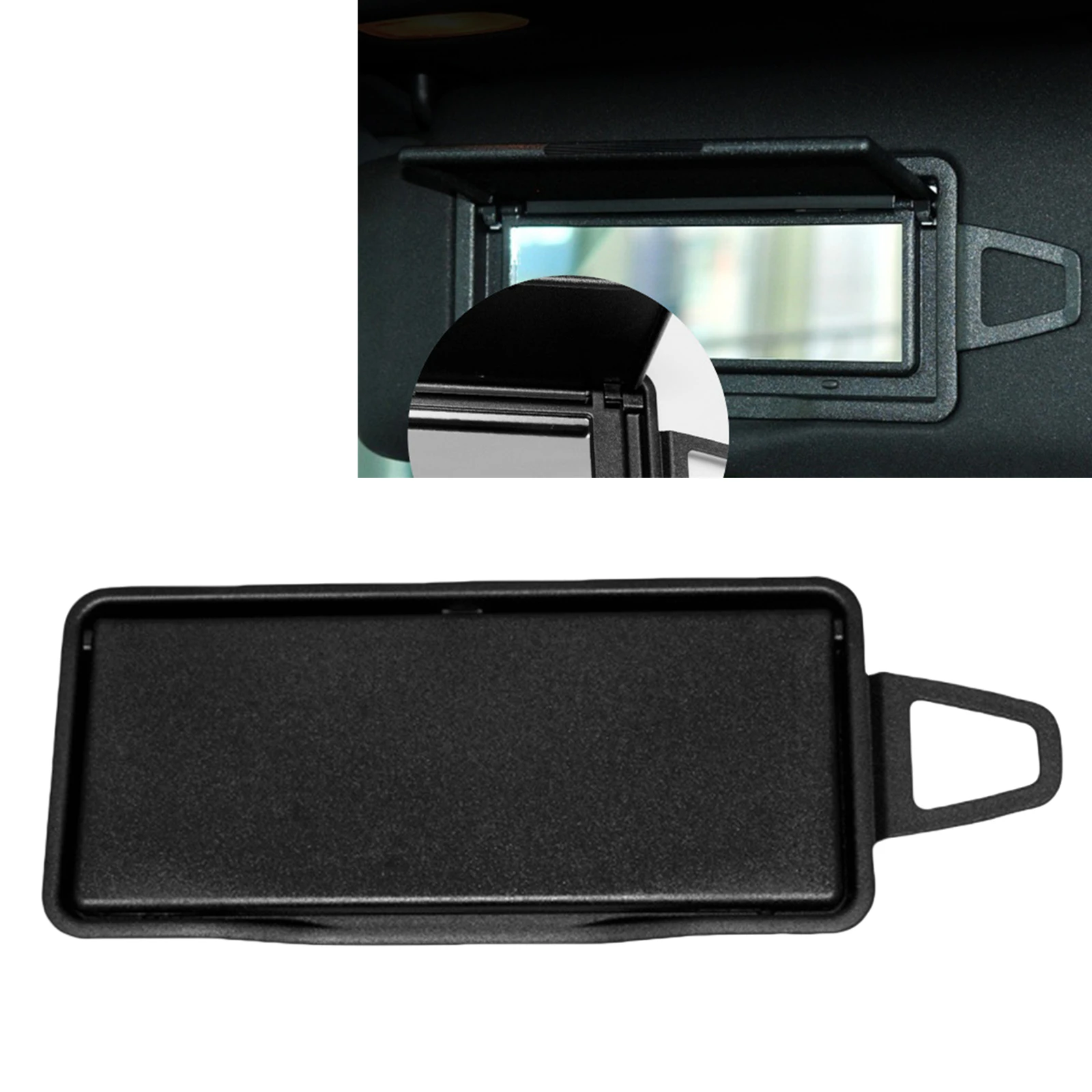 Left Inner Sun Visor Sunvisor Cosmetic Make-up Baby Rearview Vanity Mirror Cover For Mercedes Benz W212 E-Class W218 CLS-Class