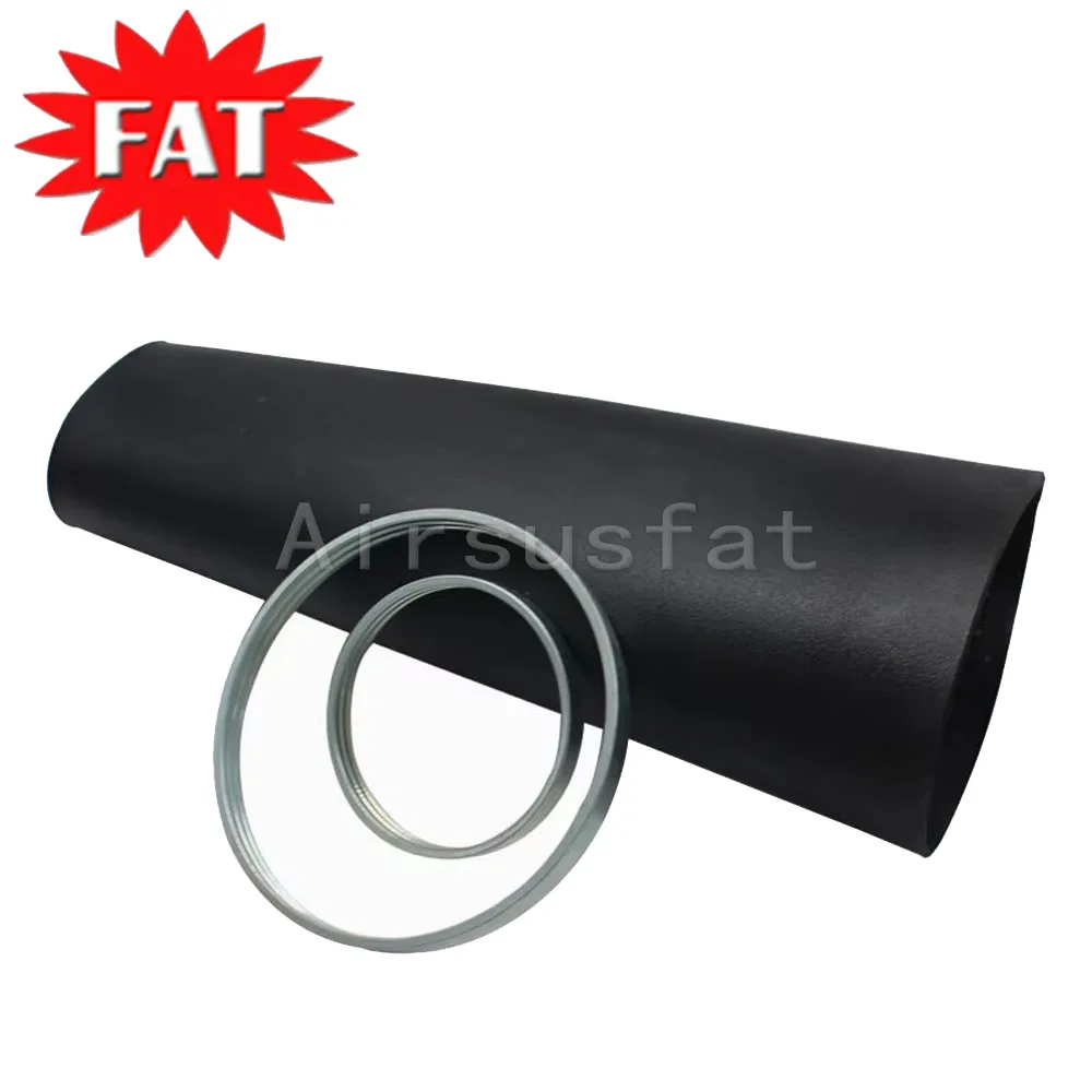 Airsusfat Front Air Suspension Spring Rubber Sleeve & Crimping Rings For Range Rover L322 2002-2009 RNB000740G RNB000750G