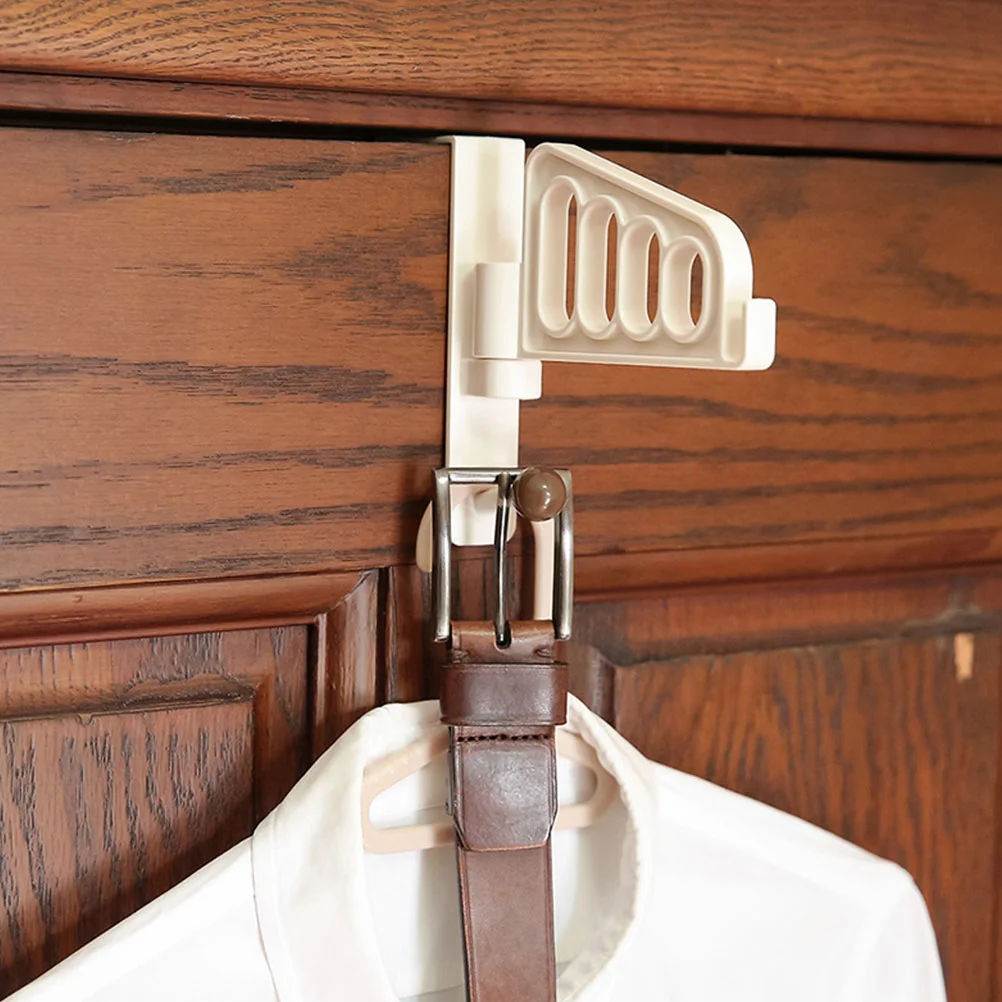 Hat Hooks Hanger Rack Door Clothing Practical Useful White Clothes Multi-functional