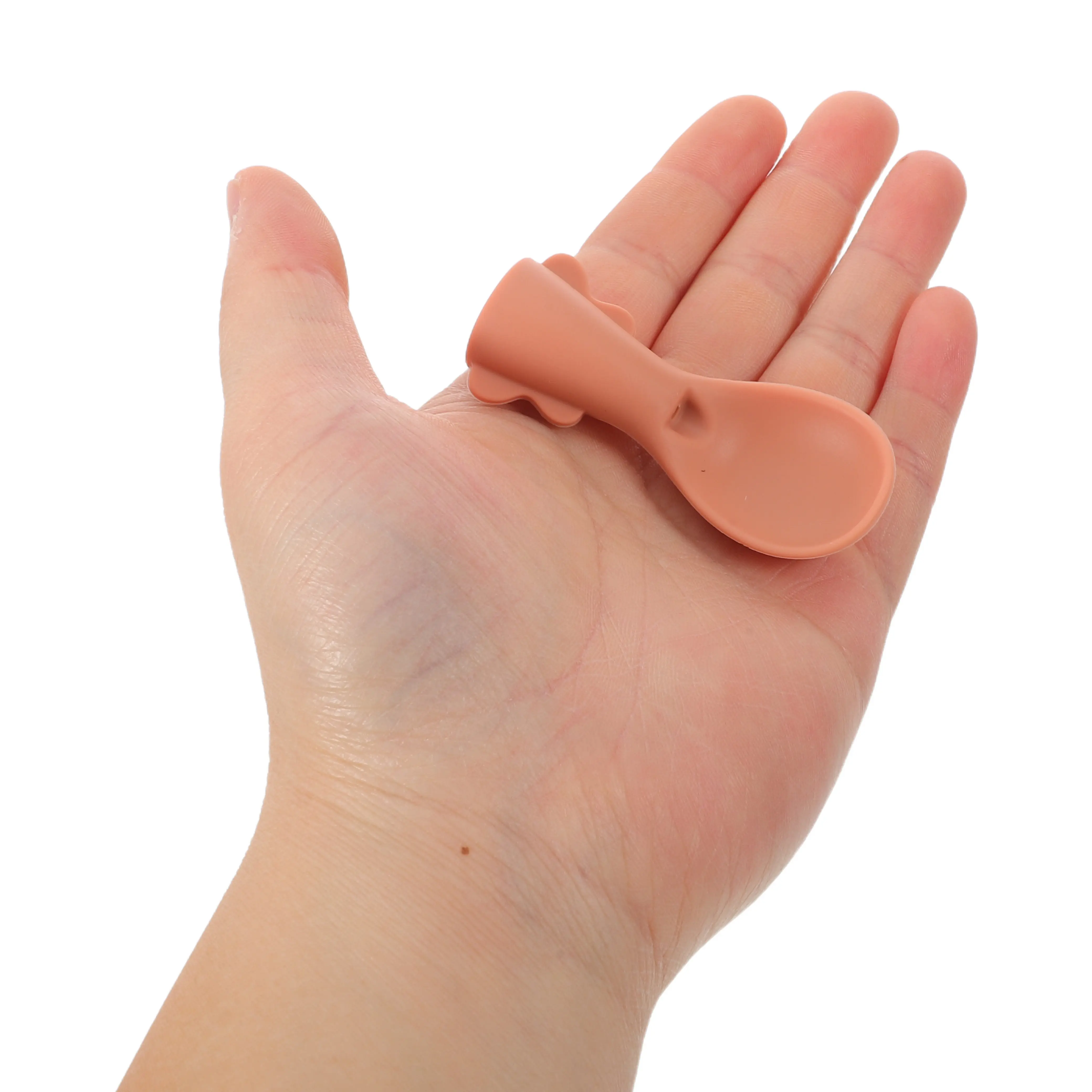 Baby Food Weaning - 5個入りベビーフードスプーンアタッチメント、ソフトシリコン製ポーチトッパー、幼児用フードポーチ、ベビーウェイニングスプーン、授乳用品
