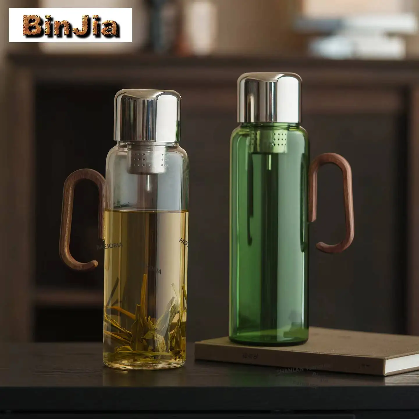 760ml High Borosilicate Glass Teapot Creative Tea Infuser Pot Tea Maker Kettle With Filter Green Tea Chinese Tea Set Ornaments