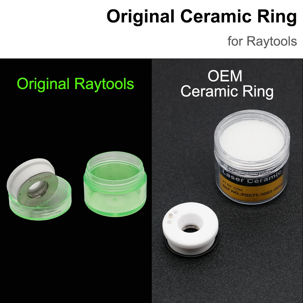 Original Ceramic Laser Ring Diameter 28 32mm M11 M14 Ceramic Nozzle Holder for Raytools BT240 BT230 BM110 114 1202740001