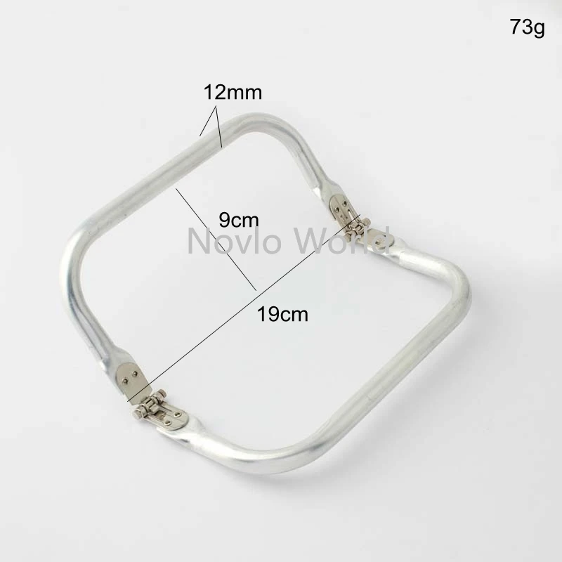 1-5-10 pieces,Medium 7.5 inch 8 inch Large 10 inch light weight aluminum tube clutch bag frame,Classical pouch new frames