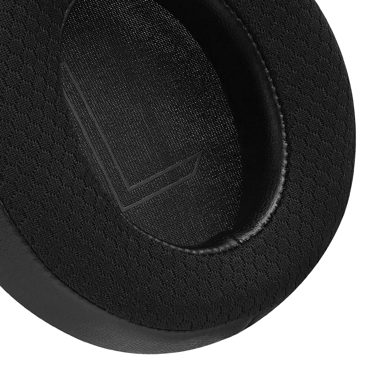 Geekria Comfort Mesh Fabric Replacement Ear Pads for Alienware AW310H, AW510H Headphones Ear Cushions, Headset Earpads
