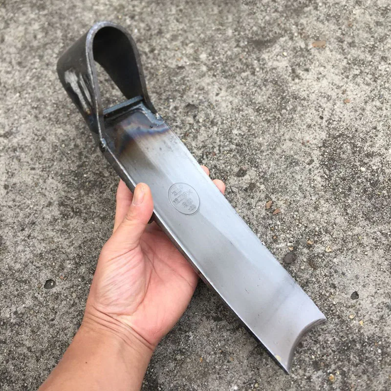 30 cm Manganese Steel Hoe—Thickened Square-Head Hoe for Gardening, Weeding, and Tilling—Agricultural Digging  Cultivating Tool