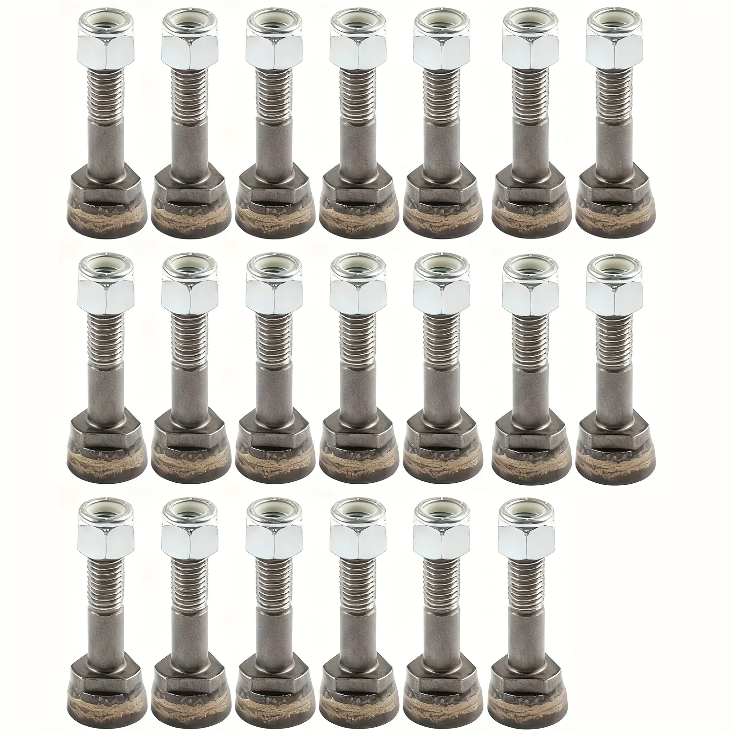 

20-Pack Stump Grinder Teeth for Model 1100, High-Speed Grinding of Hardwood & Roots